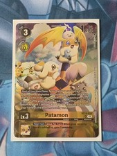 Patamon BT14-033 Alt Art Limited Pack Promo Digimon TCG World Convergence BT21
