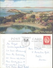 Prince Consort Gardens and Old Pier Weston super Mare Valentine Sons Ltd 1961