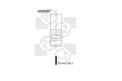 Bga v029397 intake - v029397, fits