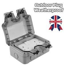Weatherproof Outdoor Plug 13A