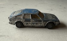 Vintage 1968 Corgi Toys Rover 3500 P6 Diecast Model Blue #322 Original