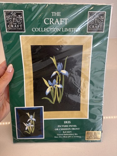 Craft collection iris crewel - craft,
