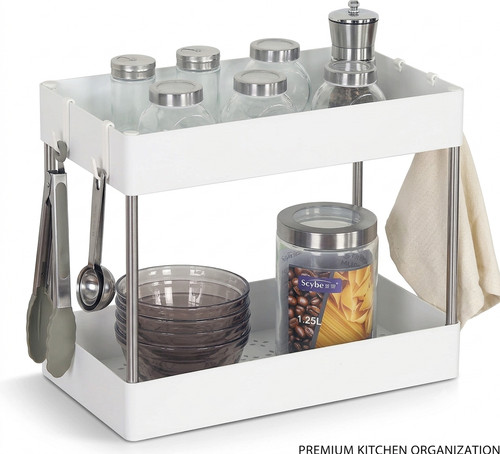 Tier storage organiser - tier, rack