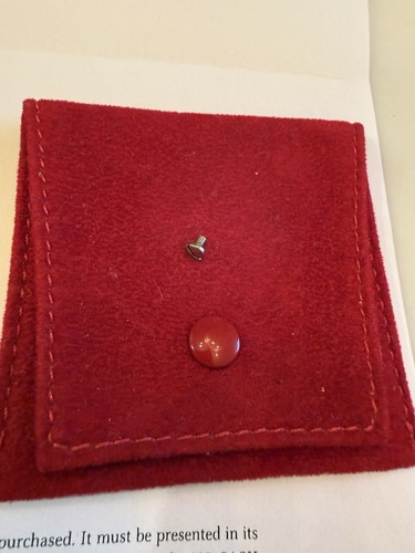 Cartier replacement screw 18k - cartier,