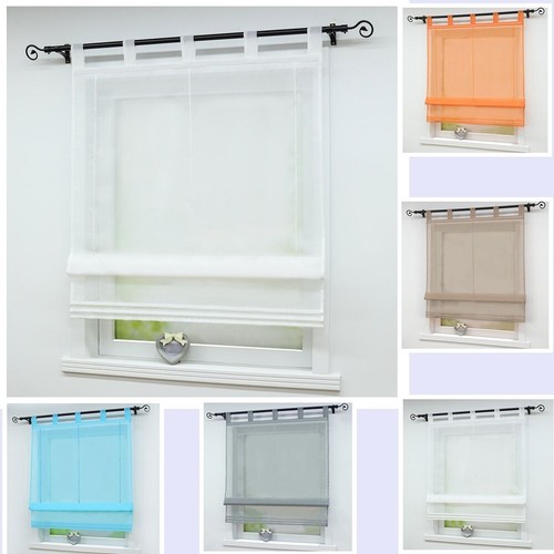 Roman curtains blind window - roman,
