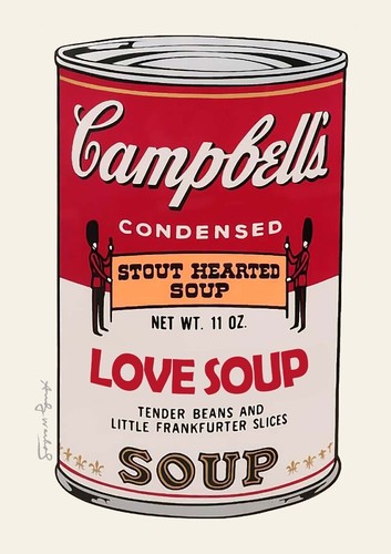 Andy warhol campbells love - andy,