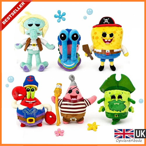 Spongebob plush cartoon - cartoon, pirate