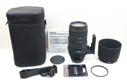 Sigma 400mm 6 - 80-400mm, ex