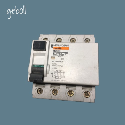 Merlin gerin 63a rccb - 63a,
