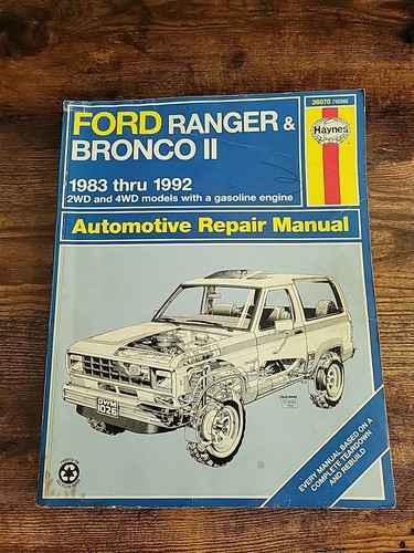 Haynes ford ranger bronco - -,