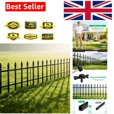 Metal decorative garden fence - metal,