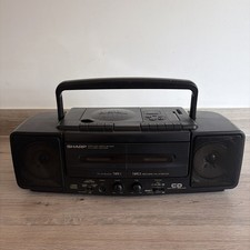 Sharp cd55 boombox stereo - boombox,