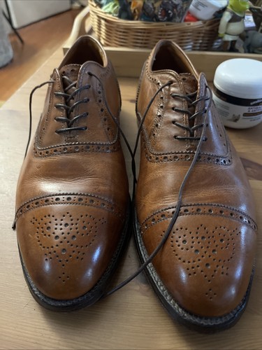 Alden cap toe oxfords - cap,