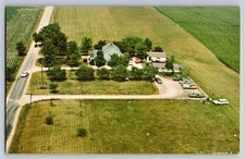 Postcard bixler cheese house - bixler's,