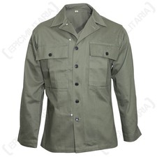 American HBT Jacket - WW2 US Army Military Repro Herringbone Twill New Repro