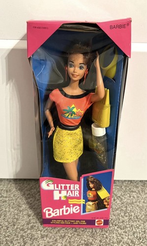 1993 mattel glitter hair - mattel,