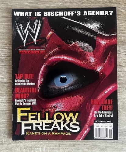 Wwe magazine november 2002 - magazine,