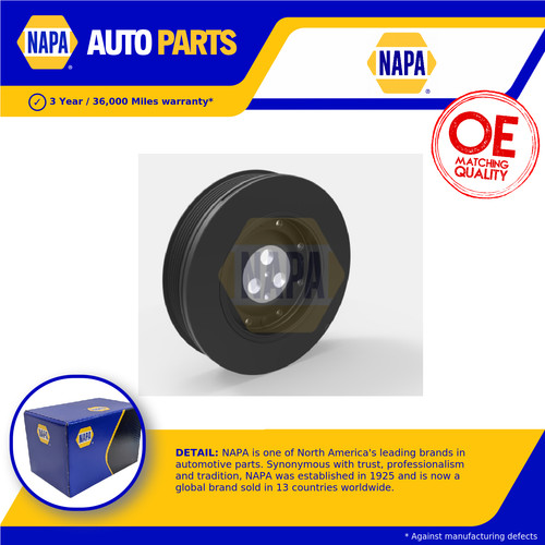 Crankshaft pulley fits - crankshaft, (tvd)