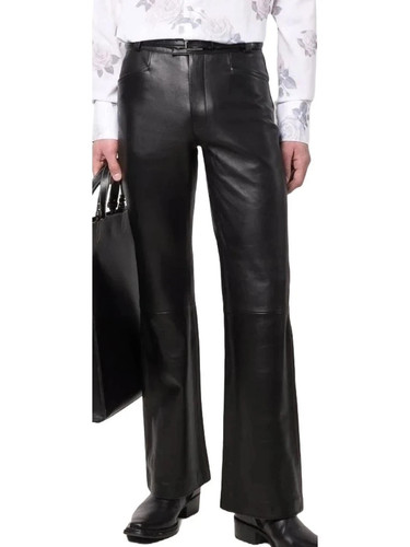 Men genuine lambskin leather - genuine,