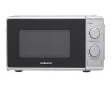 Cookworks 17L Manual Microwave Oven 700W Silver