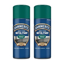 2 x Hammerite DARK GREEN 400ml