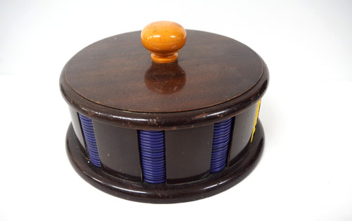 Vintage wooden brown - ,