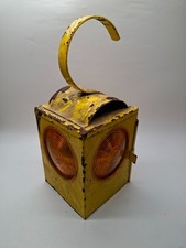 Vintage Paraffin Shanks McEwan Chalwyn Road Lamp Work Men Roadworks Lantern