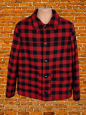 TED BAKER RED LUMBERJACK COAT