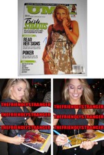 Trish Stratus signed "UMM"