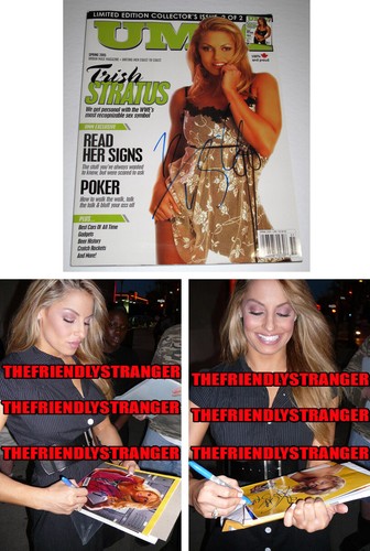Trish stratus signed - trish,