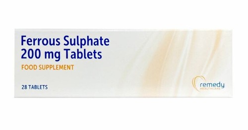 Ferrous sulphate 200mg tablets - sulphate,