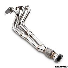STAINLESS EXHAUST 4-2-1 MANIFOLD DOWNPIPE FOR FORD FIESTA MK6 ST150 2.0 04-08
