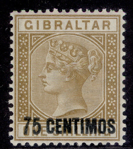 Gibraltar sg21 75c on - sg21,,