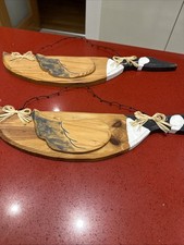 Vintage Flying Wooden Ducks