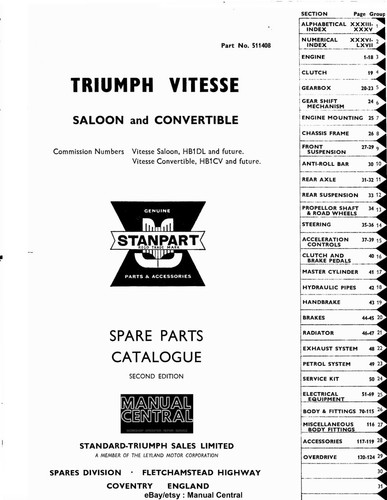 Triumph vitesse saloon - triumph,