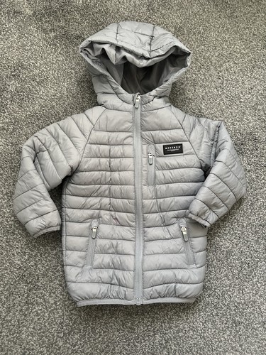 Mckenzie boys grey coat with - coat,