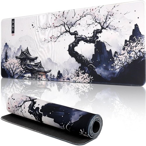 Japanese white mouse - mouse, pad