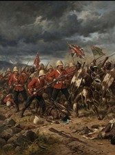 ZULU WAR  THE BATTLE AT