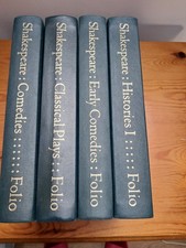 Folio society shakespeare 4 Volumes( N0 case) excellent condition