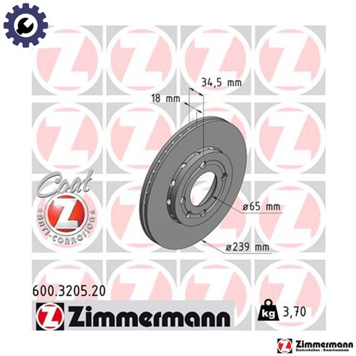 Brake disc 600 - 2x,