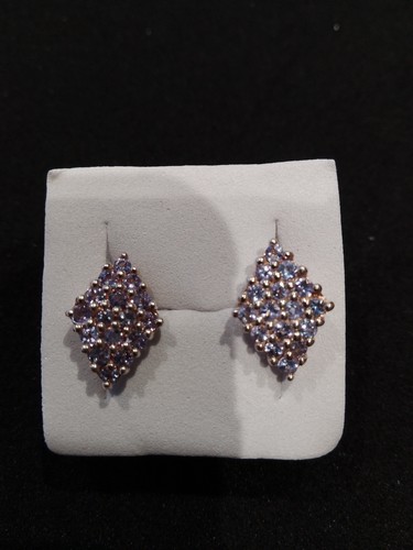 Sterling silver and tanzanite - sterling,