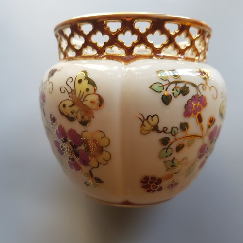 Pecs zsolnay butterfly floral - pecs,