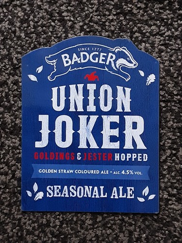 Badger brewery new union - badger,