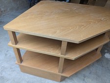 Tapley Teak corner unit for TV, DVD and other equipment in excellent condition