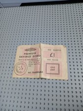 Vintage Premium Bond Savings