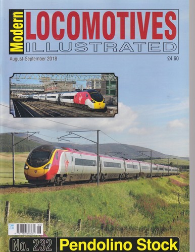 Modern locomotives illustrated - locomotives,