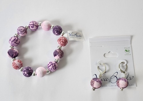Nwt viva beads plum - nwt,