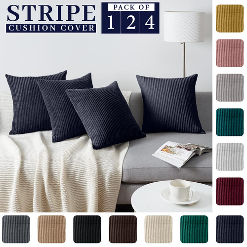 Luxury corduroy velvet cushion - velvet,