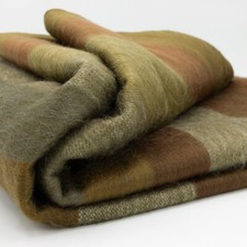 TOFFEE STRIPED ALPACA WOOL