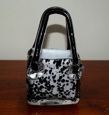 Murano Style Art Glass White